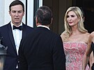 Jared Kushner a Ivanka Trumpová - druhý den svatby miliardáe Jeffa Bezose a...