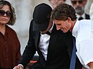 Leonardo DiCaprio - druhý den svatby miliardáe Jeffa Bezose a novináky Lauren...