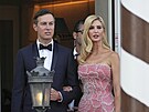 Jared Kushner a Ivanka Trumpová - druhý den svatby miliardáe Jeffa Bezose a...