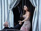 Lauren Sanchezová a Jeff Bezos bhem tetího dne své svatby v Benátkách (28....