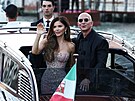 Lauren Sanchezová a Jeff Bezos bhem tetího dne své svatby v Benátkách (28....