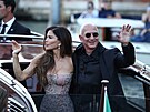 Lauren Sanchezová a Jeff Bezos bhem tetího dne své svatby v Benátkách (28....