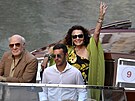 Barry Diller a Diane von Furstenberg - první den svatby miliardáe Jeffa Bezose...