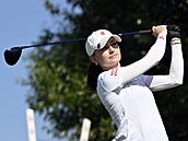 eská golfistka Natálie Saint Germain na Czech Ladies Open v Beroun.