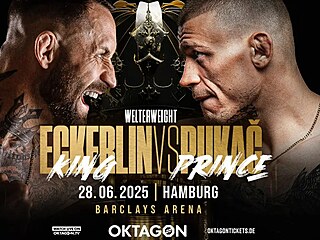 Christian Eckerlin a Robo Puka se utkají v sobotu 28. ervna v Hamburku.