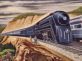 proudnicová parní lokomotiva P-7