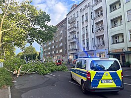 kody po bouích v nmeckém hlavním mst. (23. ervna 2025)
