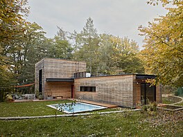 Milovníci moderní architektury oslovili 0,5 Studio s p�áním navrhnout rodinný...