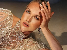 Finalistka soute Miss Universe esko 2025 Michaela Tomanová