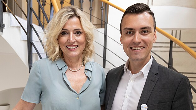 CEOx1Day - Mastercard CZ/SK - CEO Jana Lvová a student Martin Bílek