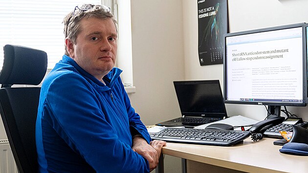 Vjaelav Jurenko, vedouc virologickho tmu projektu LERCO Ostravsk univerzity