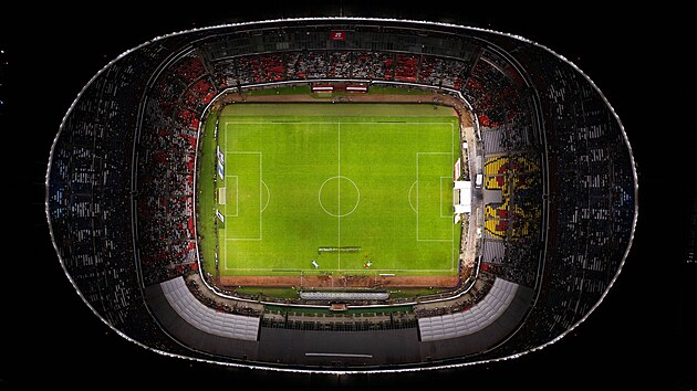Estadio Azteca v Mexiko City, kde se odehraje mistrovstv svta 2026.