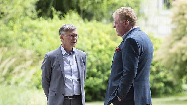 Volba generlnho editele esk Televize, Hynek Chudrek a Milan Fridrich. (25. ervna 2025)