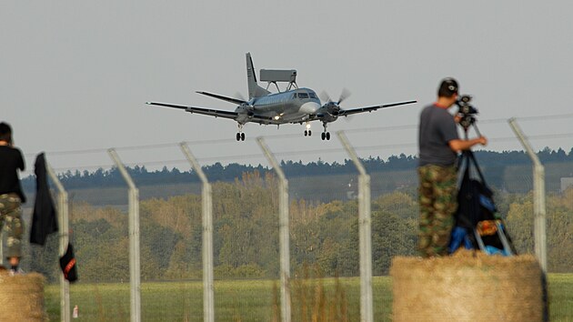vdsk letoun Saab 340 AEW&C na Dnech NATO v Ostrav