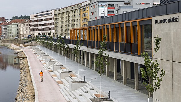 V Brn finalizuj stavebn prce na nov nplavce. (25. ervna 2025)