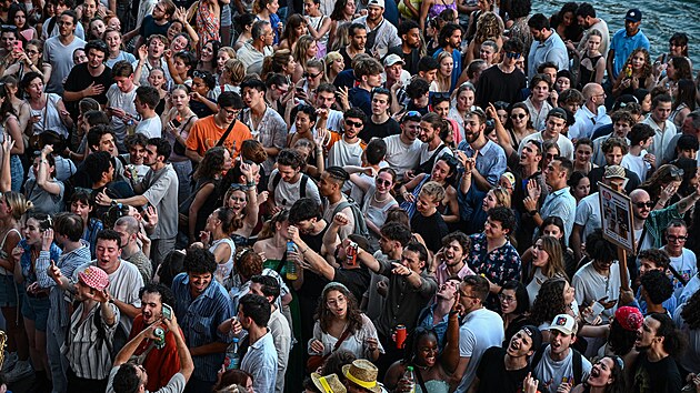 V Pai a dalch francouzskch mstech se konal hudebn festival Fête de la musique. (21. ervna 2025)