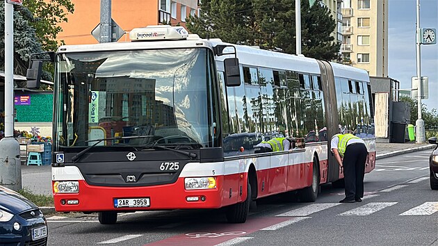 Muž pod vlivem drog ujížděl policistům, cestou naboural do protijedoucího autobusu. (24. června 2025)