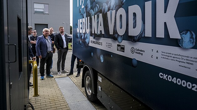 V Ostrav ktili nkladn vozy na vodkov pohon. Za jejich vvojem stla VB-TUO spolu s VUT Praha a ostravskou firmou Hagemann. (23. ervna 2025)