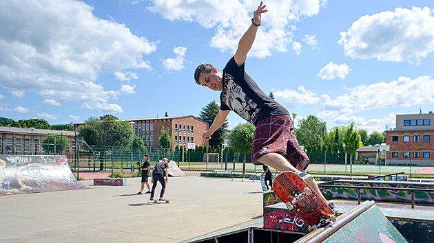 Skatepark Zln, Bartoova tvr, stav erven 2025
