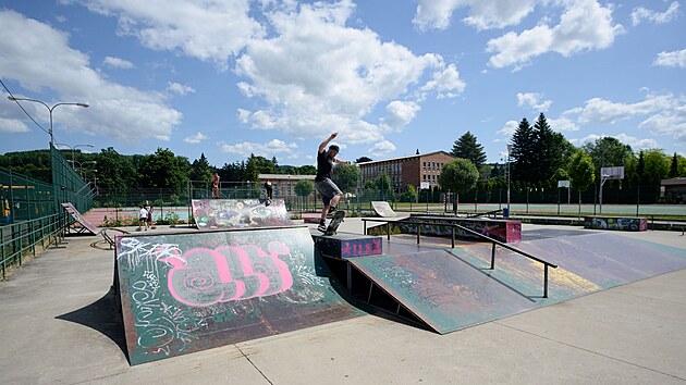 Skatepark Zln, Bartoova tvr, stav erven 2025