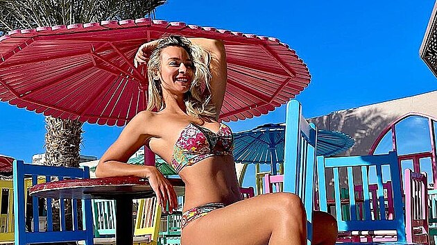 Barbora Mottlov potila sv fanouky na Instagramu fotkou v plavkch.