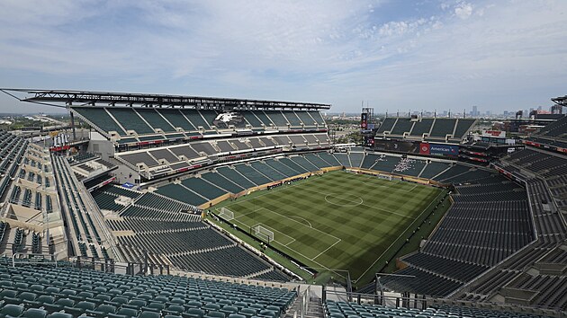 Stadion Lincoln Financial Field ve Filadelfii.