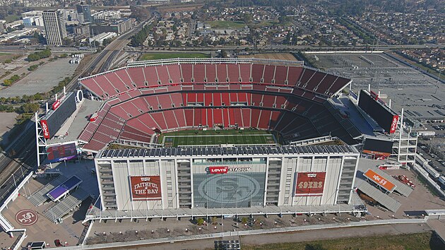 Levi�s Stadium v Kalifornii kousek od m�sta Santa Clara.