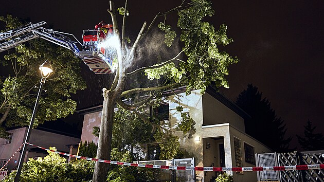 Prudk bouky a vichice zashly Nmecko. (26. ervna 2025)
