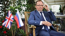 Ruský velvyslanec ve Velké Británii Andrej Kelin