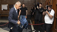 Pedseda ANO Andrej Babi dorazil na závrené ei v odvolacím ízením v kauze...