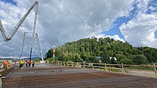 Stavba obchvatu �eské Lípy (kv�ten 2025)