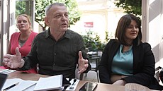 éfka SOCDEM Jana Maláová a Lubomír Zaorálek. (26. ervna 2025)