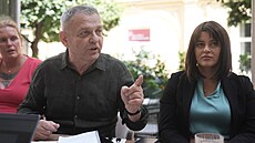 éfka SOCDEM Jana Maláová a Lubomír Zaorálek. (26. ervna 2025)