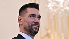 Slovenský ministr zemdlství Richard Taká (25. 10. 2023)