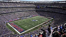 MetLife Stadium v New Jersey, který bude za rok hostit finále mistrovství sv�ta...