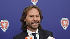 Pavel Nedvd, nový generální manaer eských fotbalových reprezentací, na...