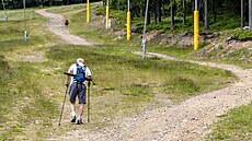 Turistm se otevela dálková pí trasa Hebenovka Kruné hory východ. Pevede...