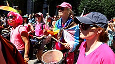 Pochod hrdosti LGBT lidí Budapest pride.(28. června 2025)