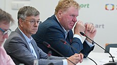 Volba generálního �editele �eské Televize, Hynek Chudárek a Milan Fridrich....