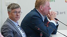Volba generálního �editele �eské Televize, Hynek Chudárek a Milan Fridrich....