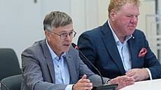 Volba generálního �editele �eské Televize, Hynek Chudárek a Milan Fridrich....