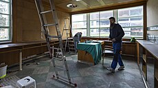 Pojízdná Baova kancelá potebovala rekonstrukci. (erven 2025)