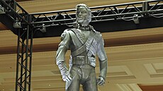 Socha Michaela Jacksona k vydání alba HIStory