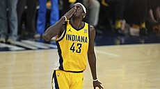 Pascal Siakam slaví ve druhém poloase estého klání.