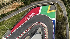 Závodní okruh v Kyalami.