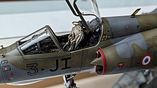 Detail kabiny modelu Mirage IIIE- 1/32 Italeri