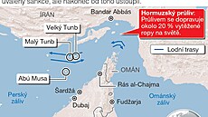 Írán vyhro�uje uzav�ením Hormuzského pr�livu, který zatím nikdy neuzav�el.