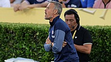 Trenér Luis Enrque z Paris St. Germain b�hem utkání mistrovství sv�ta klub�...