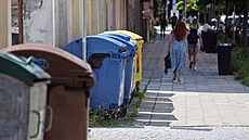 Klasická kontejnerová stání se podle jihlavského magistrátu do mstské...