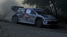 Sebastien Ogier bhem Rallye Akropolis